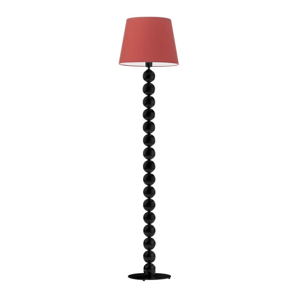 Lampa stojąca podłogowa BANGKOK Zielen butelkowa/Czarny  Lysne