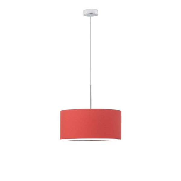 Lampa Sufitowa  wisząca SINTRA fi - 40 cm - kolor czerwony  Lysne