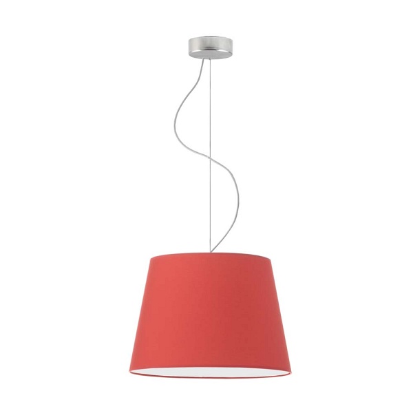 Lampa Designerska  wisząca TUNIS - kolor czerwony  Lysne