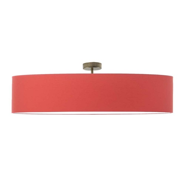 Lampa sufitowa GRENADA fi - 100 cm - kolor czerwony  Lysne