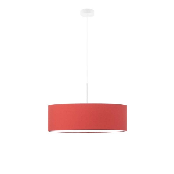 Lampa wisząca do pokoju SINTRA fi - 60 cm - kolor czerwony  Lysne