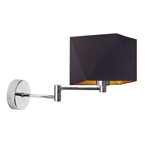 Kinkiet z regulacją rozpiętości HANOI GOLD  Lysne