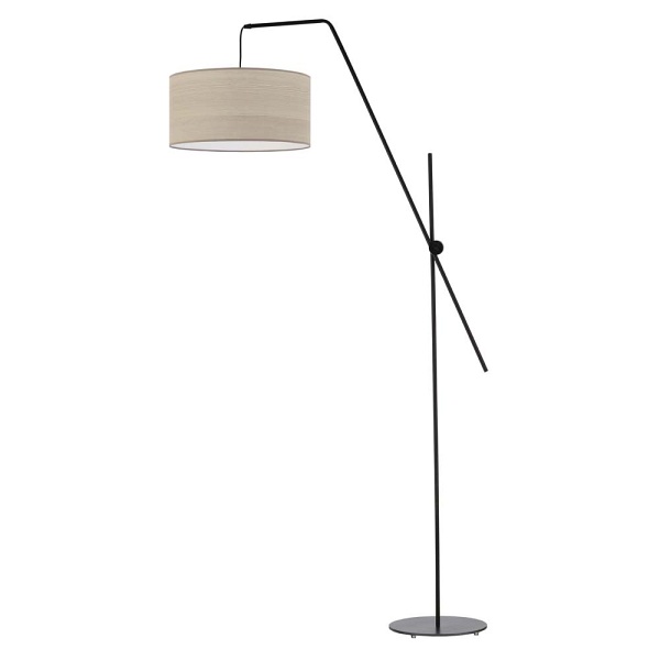 Lampa Srebrna  stojąca BILBAO ECO  Lysne