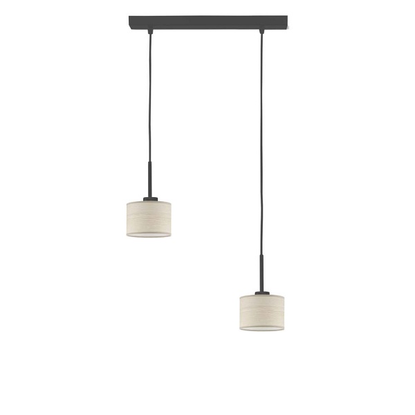 Żyrandol Dwupłomienny żyrandol do salonu MONTANA ECO  Lysne