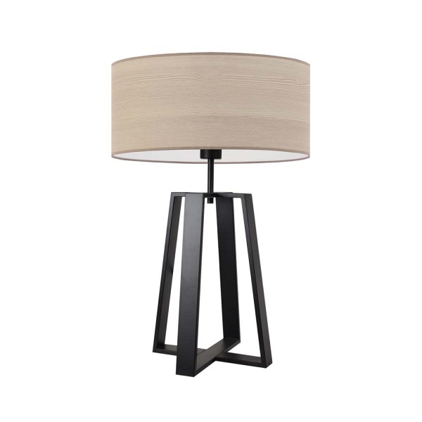 Lampa Czarna  stołowa THOR ECO  Lysne