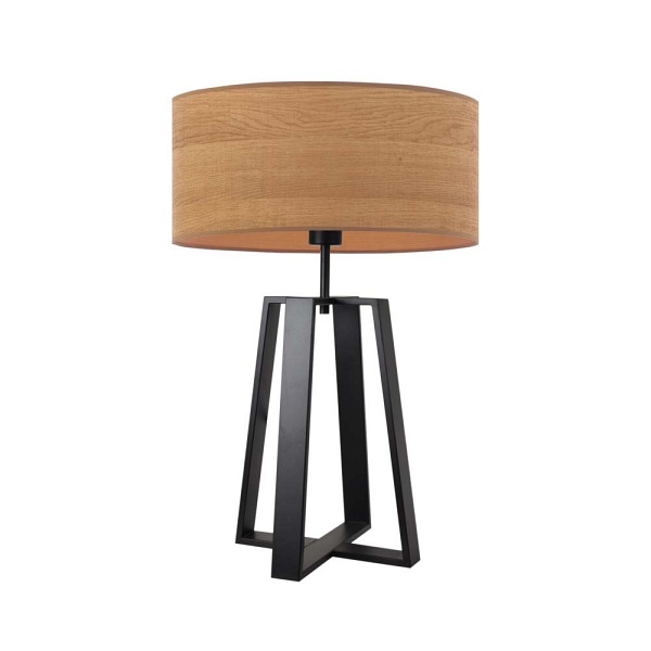 Lampa Czarna  stołowa THOR ECO  Lysne