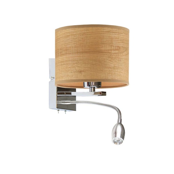 Oprawa ścienna SENEGAL ECO z dodatkowym panelem LED  Lysne