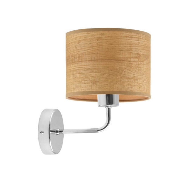 Kinkiet Chromowany  do sypialni MODENA ECO  Lysne