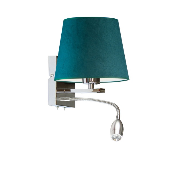 Designerskie oświetlenie nad lustro BOSTON VELUR  Lysne