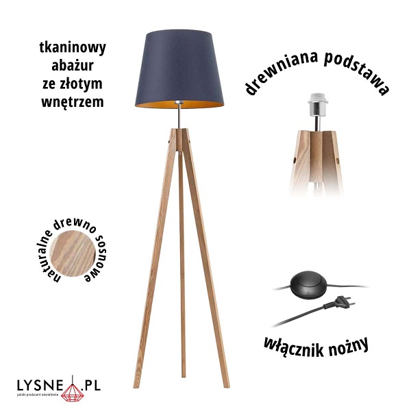 Trójnóg ARUBA GOLD  Lysne