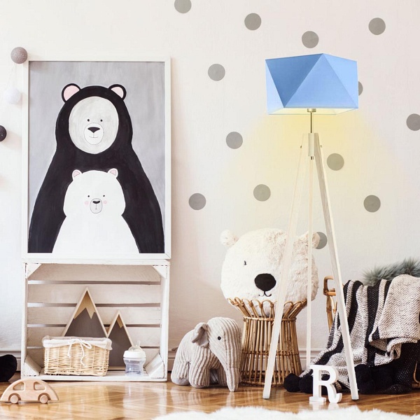 Lampa Drewniana  do pokoju dziecka LAGOS  Lysne