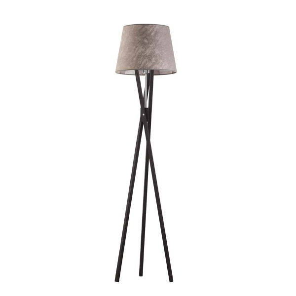 Oświetlenie podłogowe ANDORA  Czarny/Mahon   Lysne