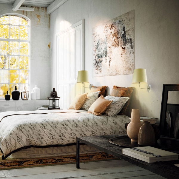 Kinkiet do sypialni RIMINI  Lysne