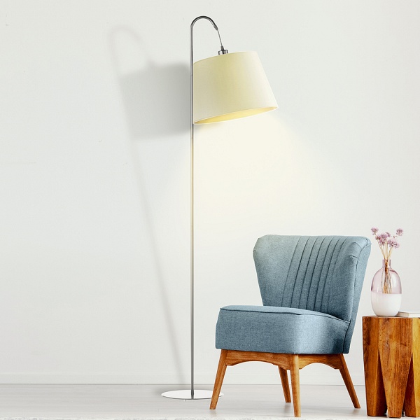 Stylowe oświetlenie na srebrnym stelażu TALLIN  Lysne