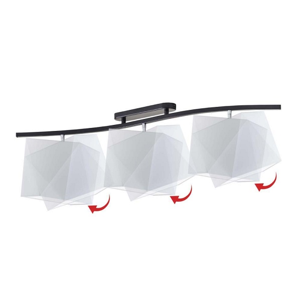 Plafon Nowoczesna iera FARGO GOLD  Lysne