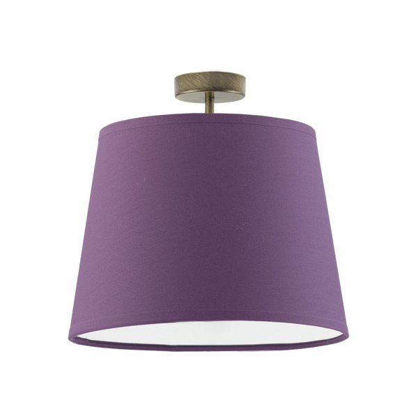 Plafon wiszący KAIR - kolor fioletowy  Lysne