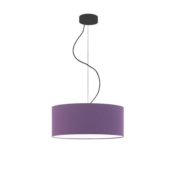 Zwis Nowoczesny  HAJFA fi - 40 cm - kolor fioletowy  Lysne