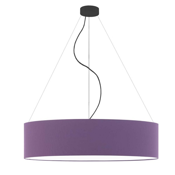 Lampa Nowoczesna  wisząca PORTO fi - 80 cm - kolor fioletowy  Lysne