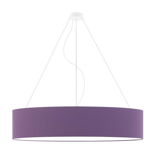 Lampa Nowoczesna  wisząca PORTO fi - 100 cm - kolor fioletowy  Lysne