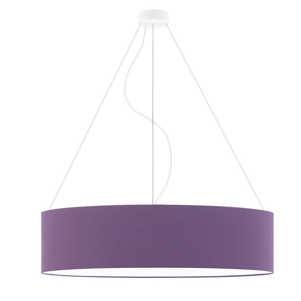 Lampa Nowoczesna  wisząca PORTO fi - 80 cm - kolor fioletowy  Lysne