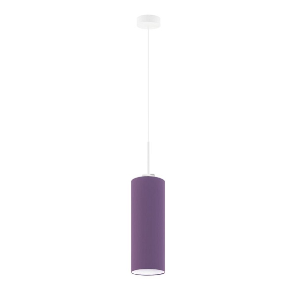 Lampa Designerska  wisząca  ALBA - kolor fioletowy  Lysne