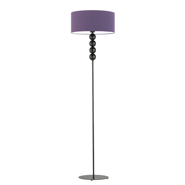 Lampa stojąca na srebrnym stelażu BERMUDY  Lysne