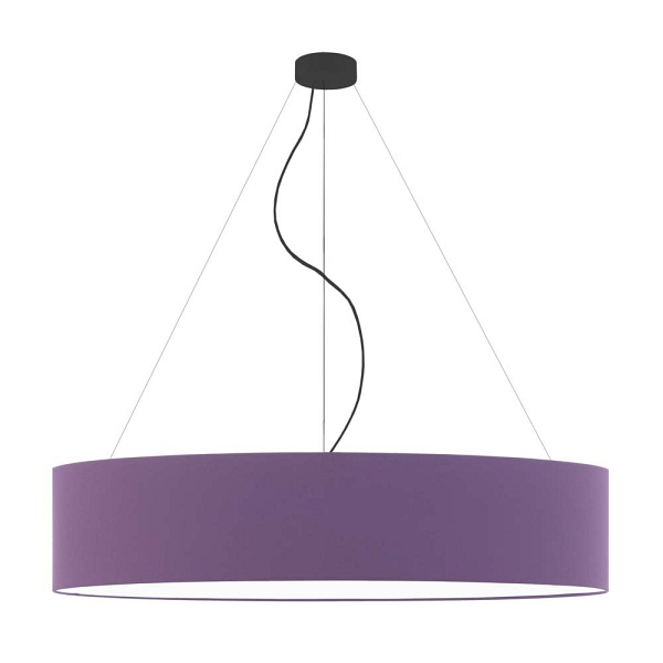 Lampa Nowoczesna  wisząca PORTO fi - 100 cm - kolor fioletowy  Lysne