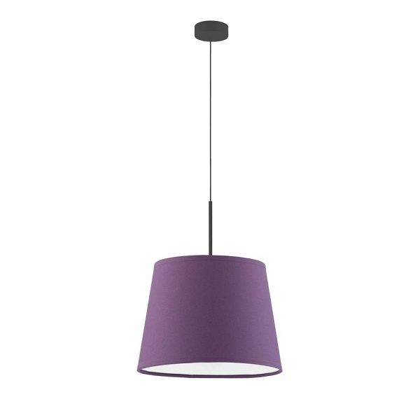 Żyrandol wiszący SARI - kolor fioletowy  Lysne