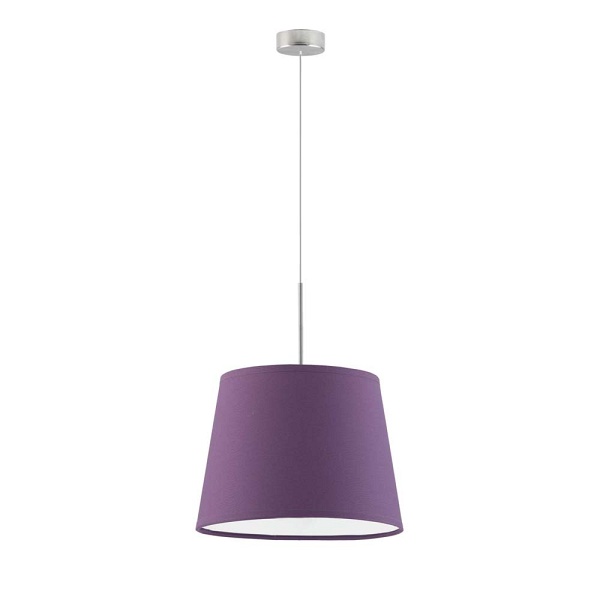 Żyrandol wiszący SARI - kolor fioletowy  Lysne