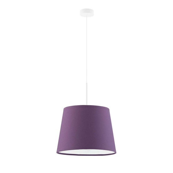 Żyrandol wiszący SARI - kolor fioletowy  Lysne