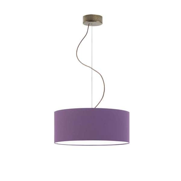 Zwis Nowoczesny  HAJFA fi - 40 cm - kolor fioletowy  Lysne