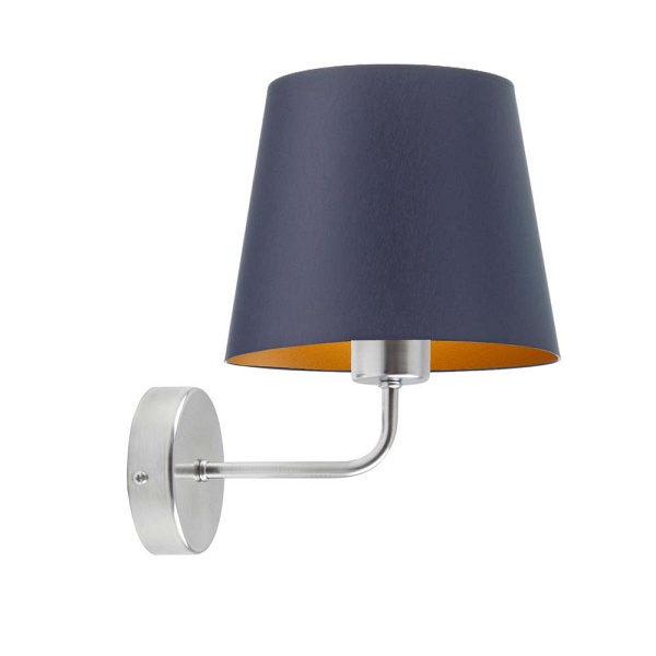 Kinkiet do biura na ścianę RIMINI GOLD  Lysne