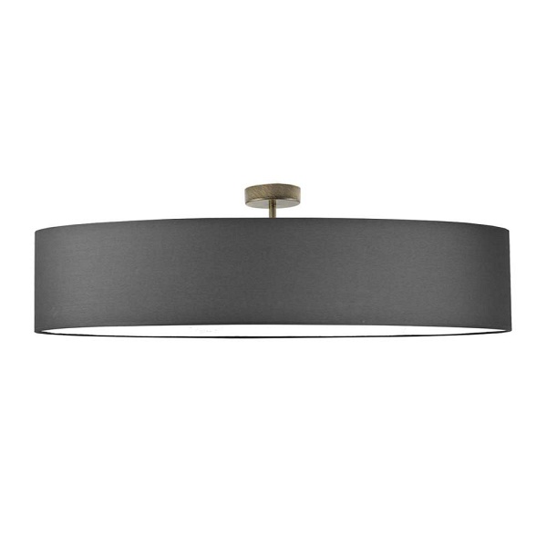 Oświetlenie kuchenne GRENADA fi - 100 cm - kolor grafitowy  Lysne