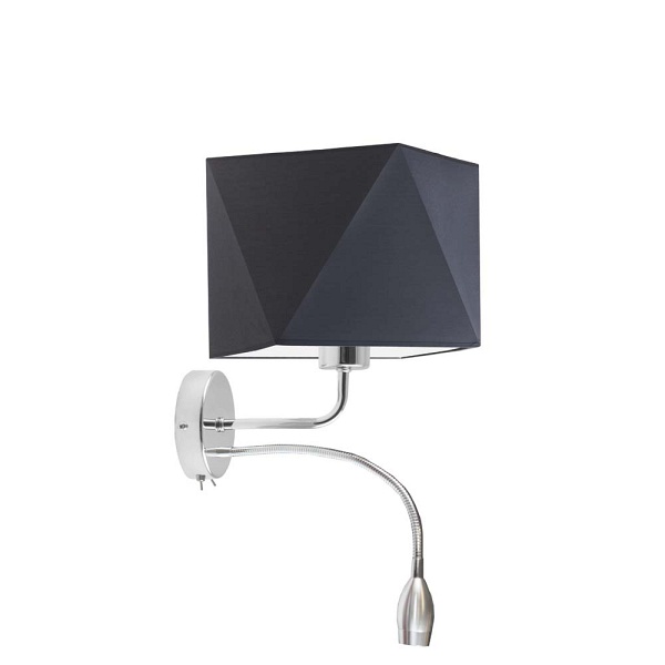 Oświetlenie ścienne z panelem LED KENT  Lysne