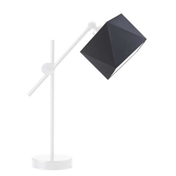 Lampka Grafitowa  na białym stelażu BELO - możliwość regulacji  Lysne