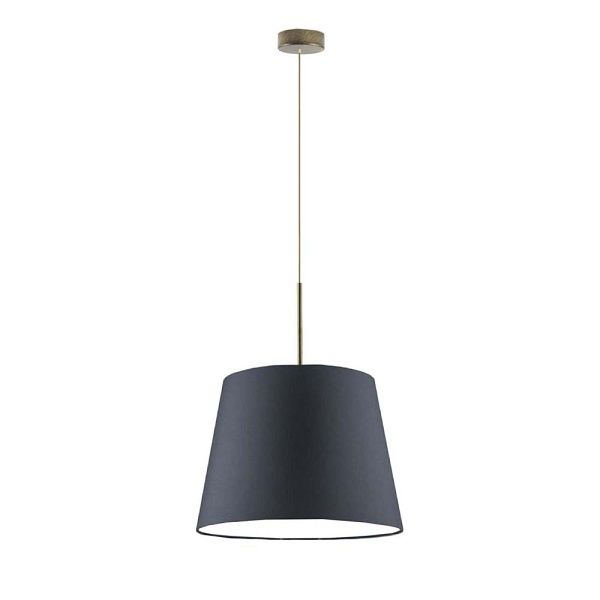 Lampa wisząca do sypialni SARI - kolor grafitowy  Lysne