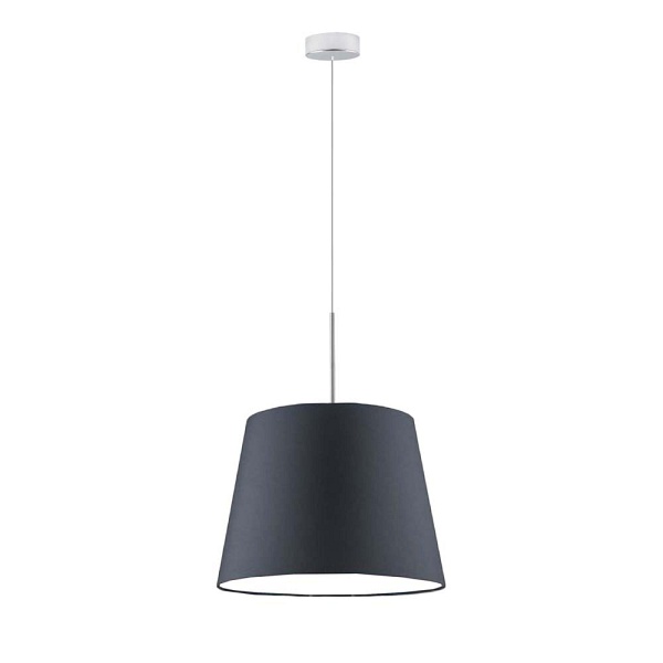 Lampa wisząca do sypialni SARI - kolor grafitowy  Lysne