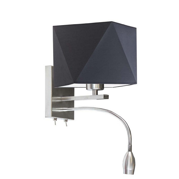 Kinkiet do sypialni nad łóżko MESSA   Lysne