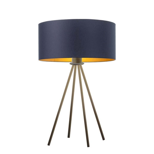 Lampka Nowoczesna  nocna SIERRA GOLD  Lysne