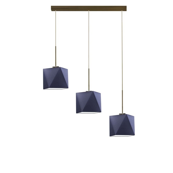 Lampa Trójpłomienna  wisząca MICHIGAN  Lysne
