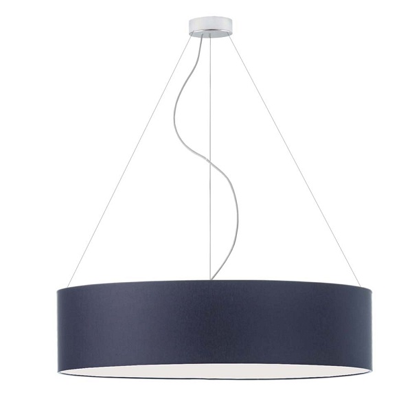 Lampa Nowoczesna  wisząca PORTO fi - 80 cm - kolor granatowy  Lysne