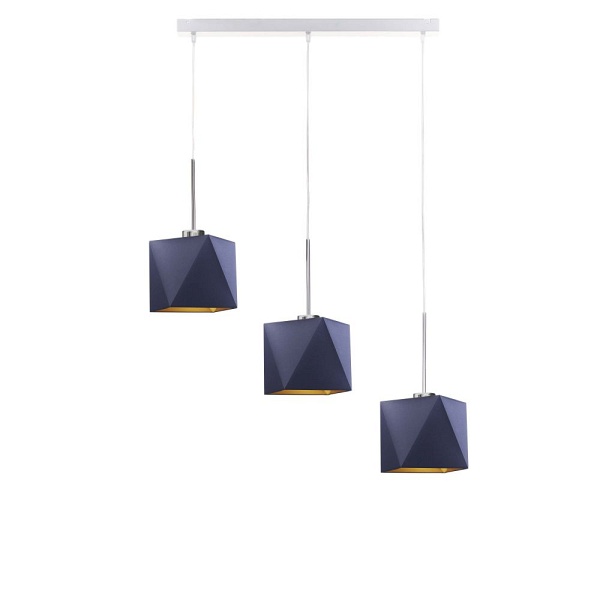 Lampa wisząca nad wyspę kuchenną MICHIGAN GOLD  Lysne