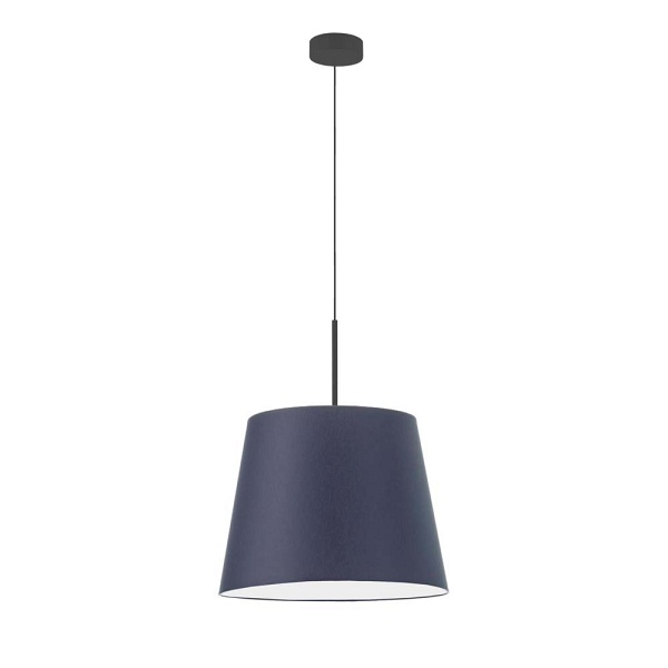 Żyrandol Nowoczesny żyrandol wiszący SARI - kolor granatowy  Lysne