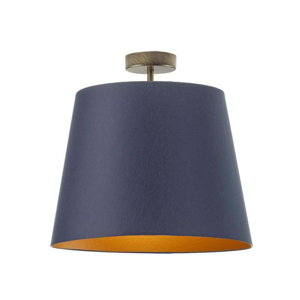 Lampa wisząca do pokoju SINTRA fi - 50 cm - kolor granatowy  Lysne