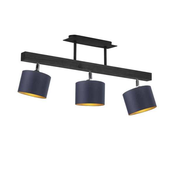 Plafon Nowoczesny  do salonu HOLLYWOOD GOLD  Lysne