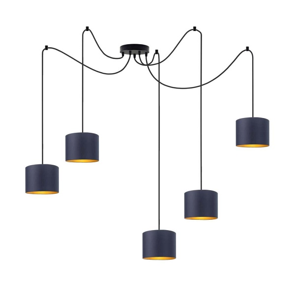 Lampa wisząca z regulacją WAIKIKI W5 GOLD  Lysne