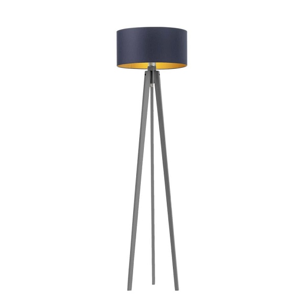 Oświetlenie podłogowe do salonu MIAMI GOLD  Lysne