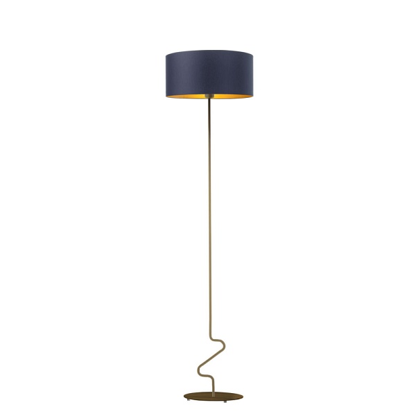 Lampa stojąca do salonu TESALLIA GOLD  Lysne