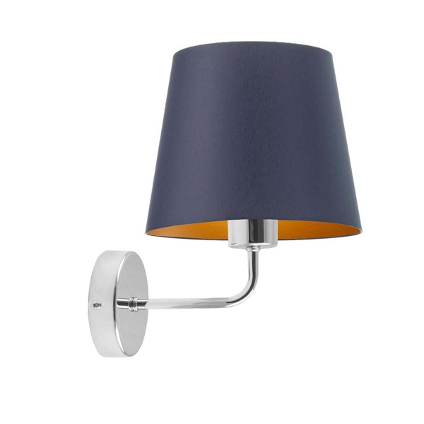 Kinkiet do biura na ścianę RIMINI GOLD  Lysne