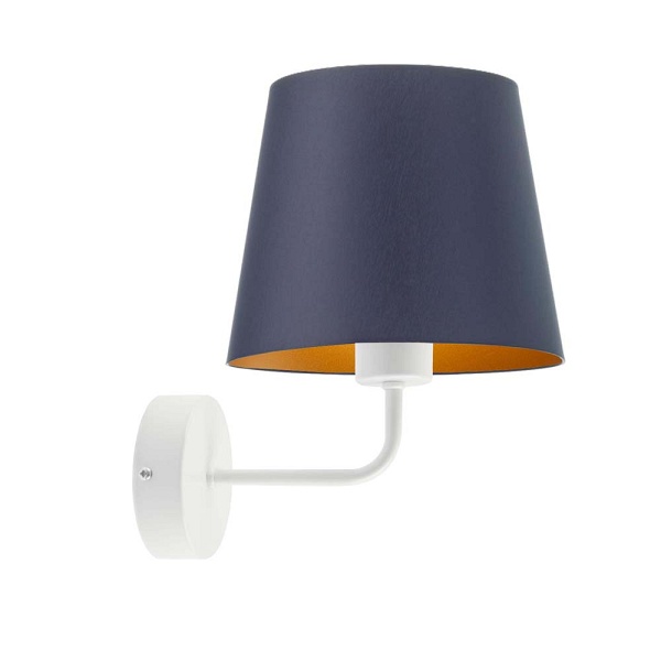 Kinkiet do biura na ścianę RIMINI GOLD  Lysne